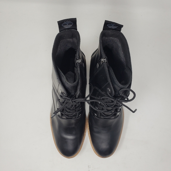 Timberland Women’s Sienna Black Lace-up Boots size 10 - Picture 2 of 8
